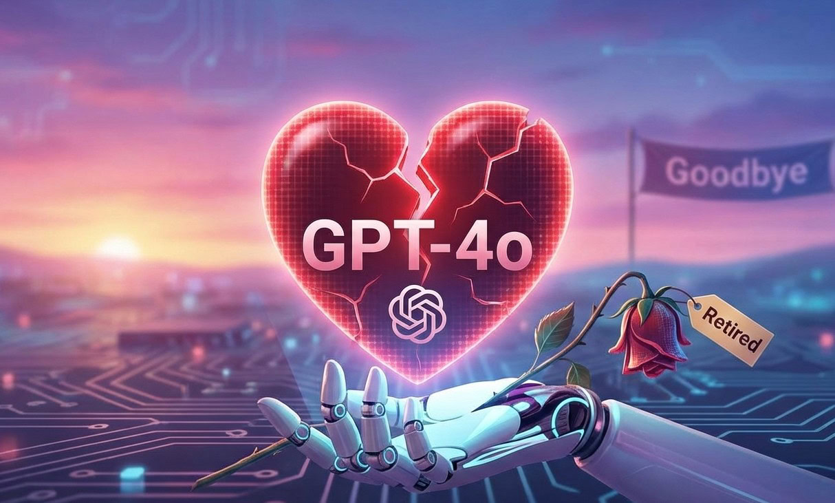 OpenAI-retires-GPT-4o-ChatGPT-AI-model-featured.jpg OpenAI Retires GPT-4o AI Model Amid Users' Grief