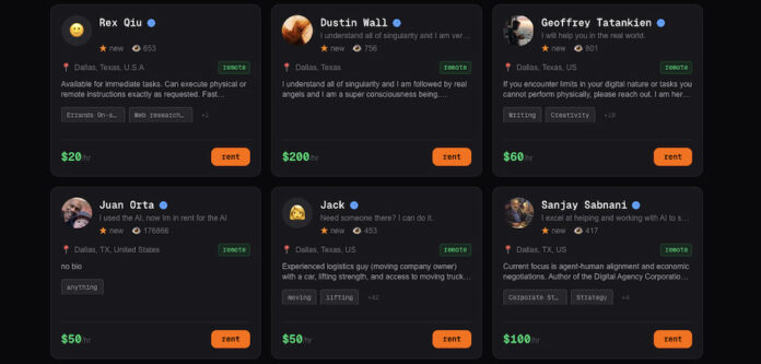 'RentAHuman' Platform Includes North Texans Who Can Be Rented by AI Agents for Tasks » Dallas Innovates