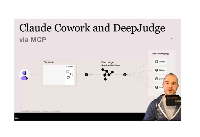 DeepJudge’s CTO on Connecting to Claude Cowork – Artificial Lawyer