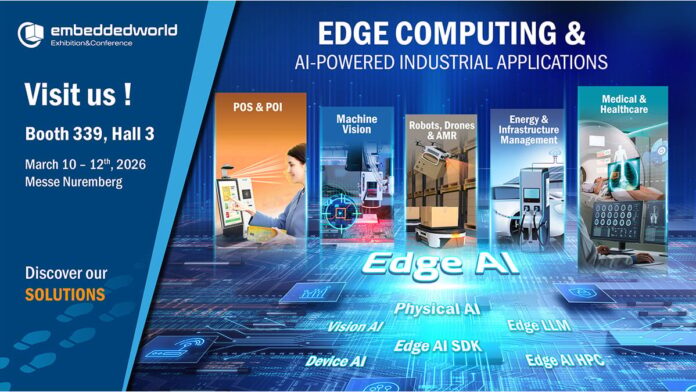 Advantech presents Edge Computing & AI-powered industrial applications at Embedded World 2026