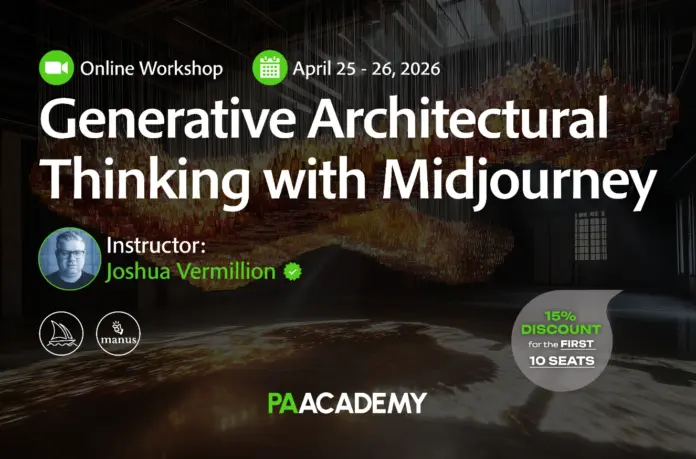 Generative Architectural Thinking with Midjourney