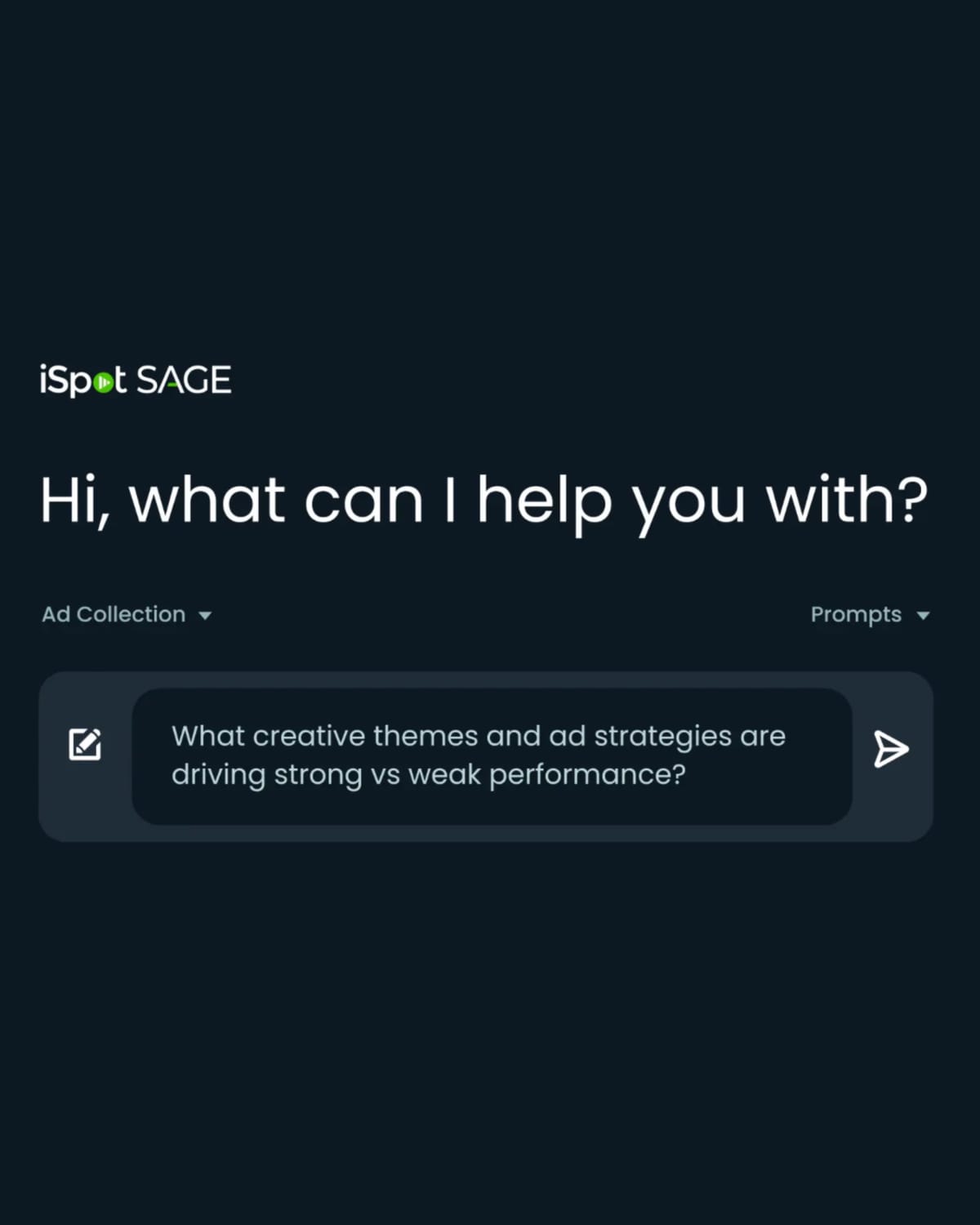 ispot-sage.jpg iSpot's AI agent promises to end the TV creative guessing game