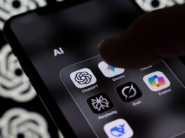 Gemini AI on a phone.