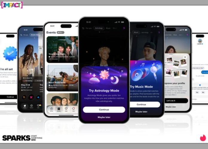 Tinder announces product updates, safety tools and AI features at 'Tinder Sparks' keynote