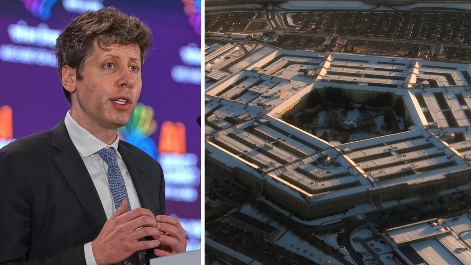 18662404_022726-kgo-pentagon-sam-altman-split-img.jpg San Francisco-based OpenAI strikes deal with Pentagon hours after President Donald Trump's administration bans Anthropic