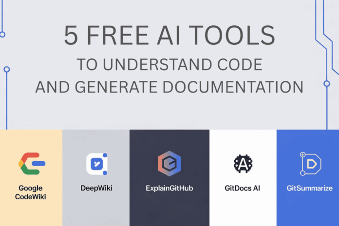 5 Free AI Tools to Understand Code and Generate Documentation
