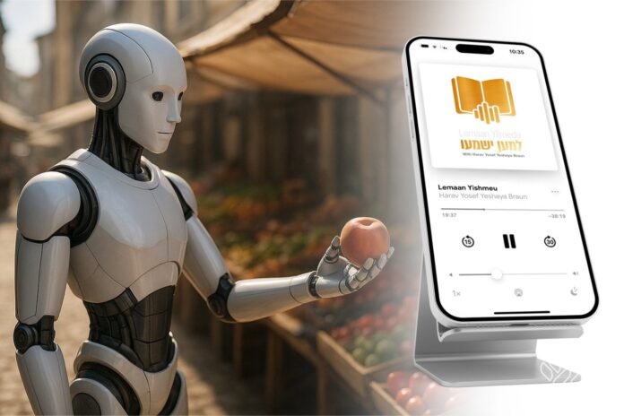AI Agent or Robot Perform Work on Shabbos?