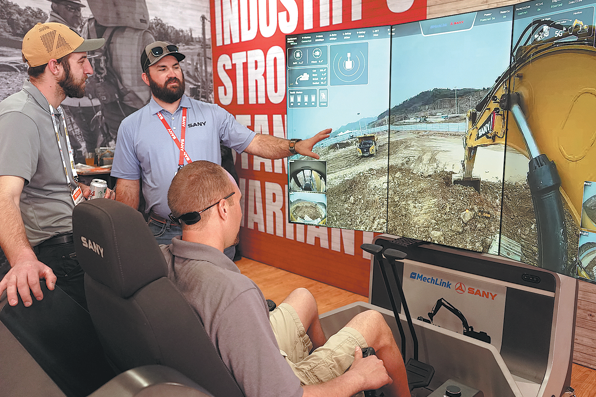 Chinese heavy equipment giants ride AI wave at expo - World