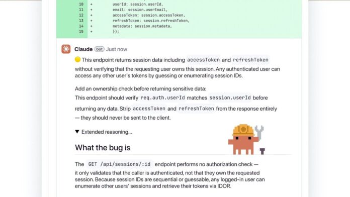 Anthropic’s new AI tool deploys multiple agents to scan pull requests and flag software bugs. (Image: Anthropic)