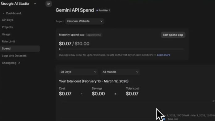 Google finally adds Gemini API spend caps