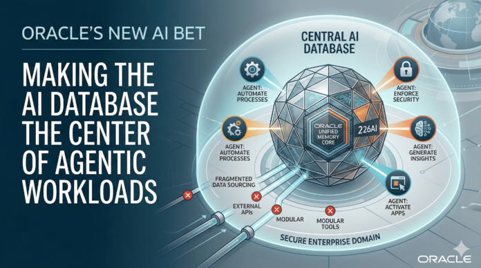 Oracle’s new AI bet: Make the AI database the center of agentic workloads