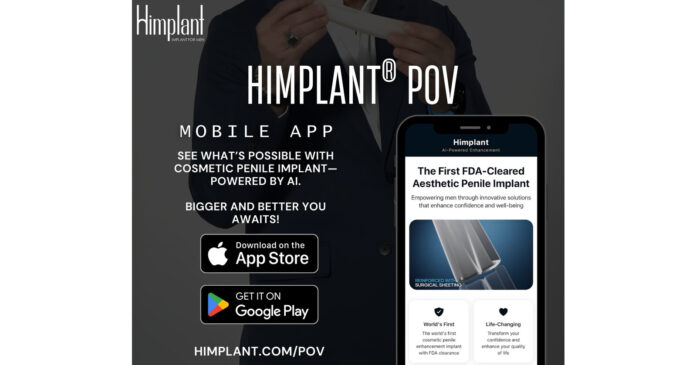 Himplant®'s AI-Powered App Helps Men Preview Potential Results