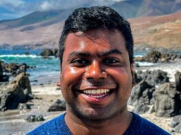 UCF Doctoral Graduate Takes Next Step at Harvard Medical School to Enhance AI-Driven Clinical Tools UCF computer engineering major Kamalakkannan Ravi smiles with the ocean and rocky shoreline blurred in the background.