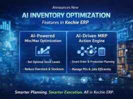 My Office Apps Introduces AI-Driven Inventory Management for Kechie ERP My Office Apps Launches AI Inventory for Kechie ERP