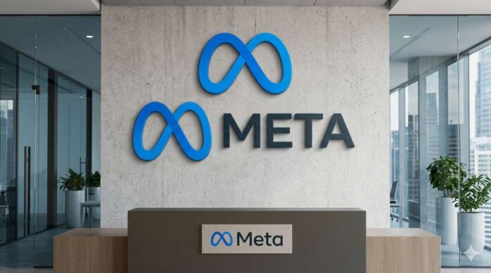 Meta logo. - Gemini.