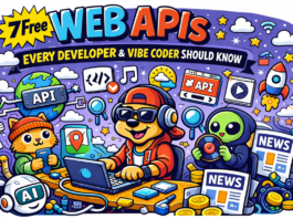 7 Free Web APIs Every Developer and Vibe Coder Should Know