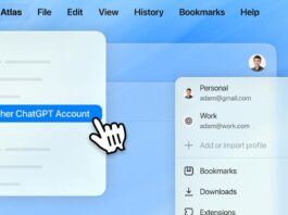 OpenAI’s Atlas browser now supports multiple ChatGPT accounts