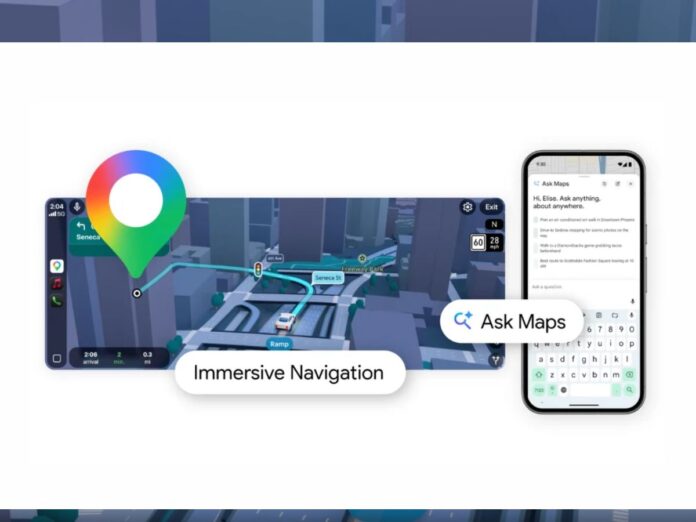 Gemini in Google Maps, Gemini AI, Google Maps, Ask Maps, 3D Driving Experience, Android, iOS, Gemini in Google Maps Rollout, Gemini in Google Maps Availability