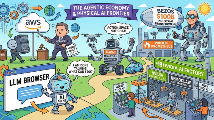 NVIDIA’s GTM Releases, Bezos’s $100B Bet, Xiaomi’s Ambush, and the Fracturing of OpenAI