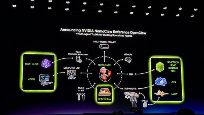Nvidia GTC NemoClaw announcement