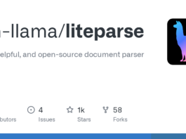 Run-Llama Liteparse: An Efficient, User-Friendly Open-Source Document Parser on GitHub