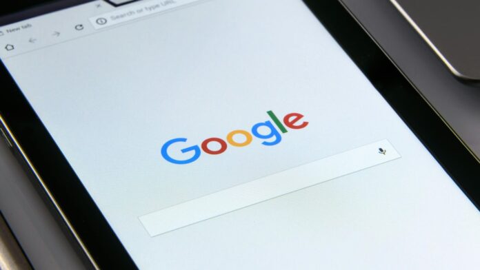 Google on mobile device