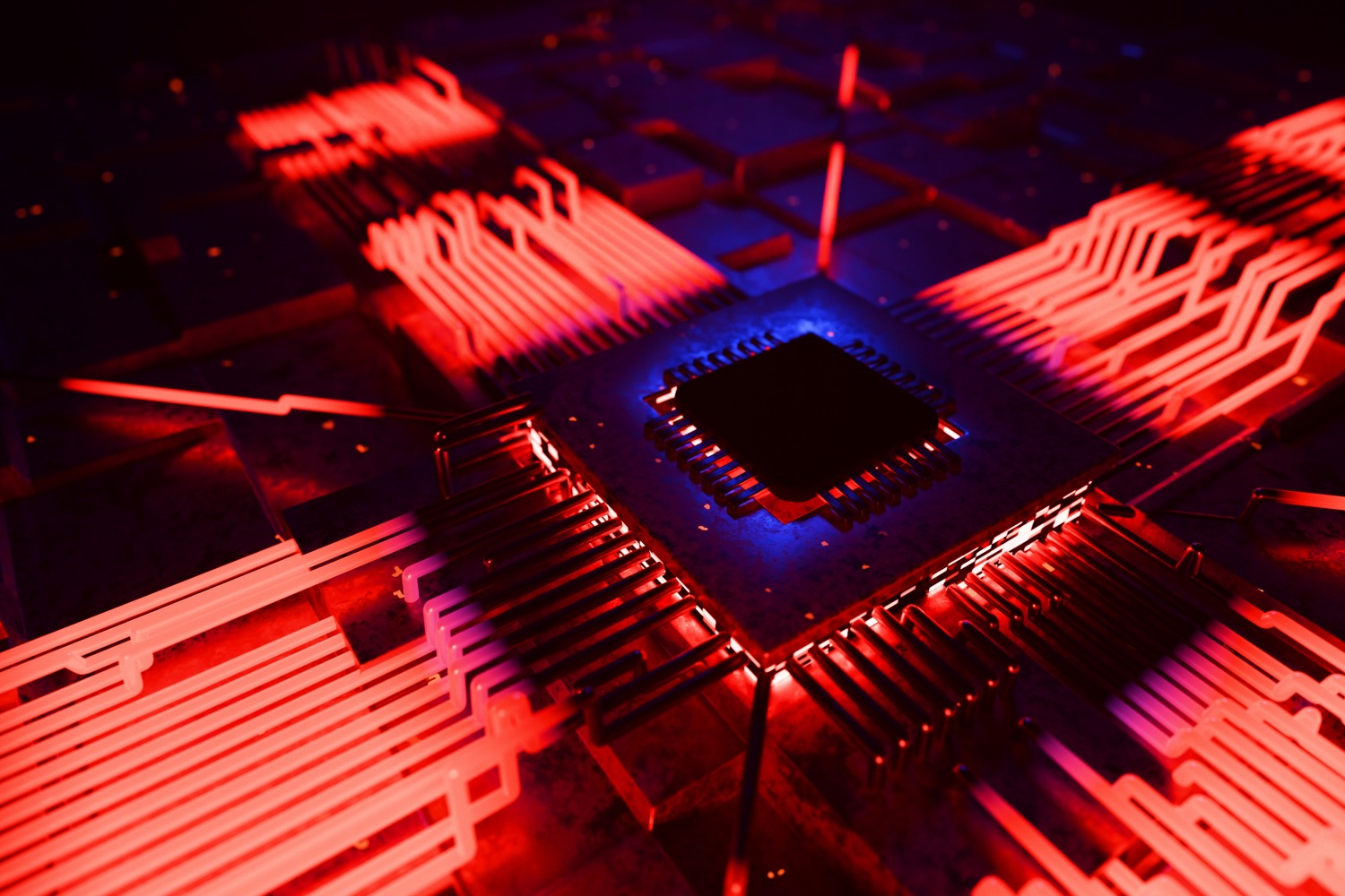 red-circuits-glow-ai-020926.jpg DataGrail introduces AI agent tool to compliance platform