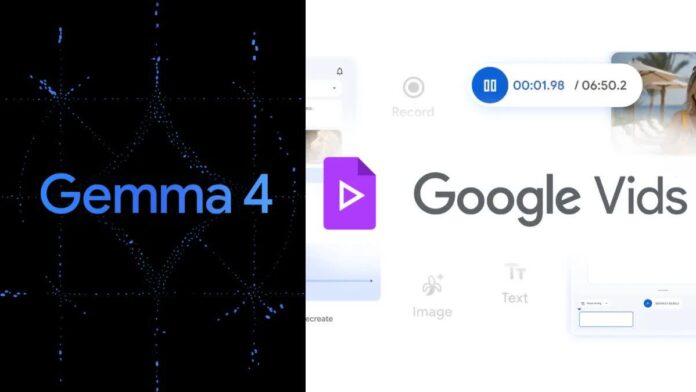Gemma 4 Open Models arrive with agentic workflow, Google Vids receives new features
