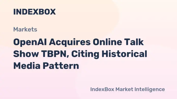 OpenAI Buys TBPN Talk Show: AI Giant's Move into Media Ownership - News and Statistics