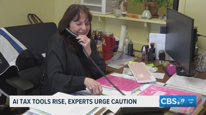 Experts urge caution using AI tools when filing taxes - cbs19.tv