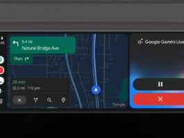 Android Auto Gemini 5 Gemini Live