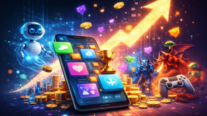 AI adoption pushes non-gaming app revenue past gaming, gamification market to hit $112B by 2031: Report