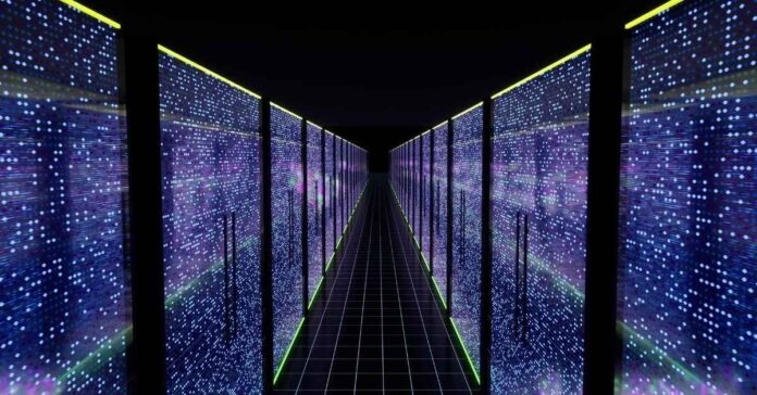 Data Centers AI Stock Photo