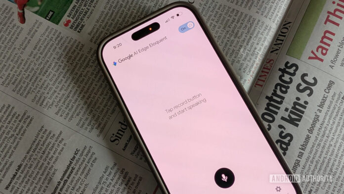 Google AI Edge Eloquent