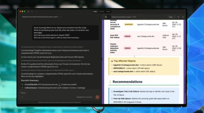 Veeam Intelligence MCP Server