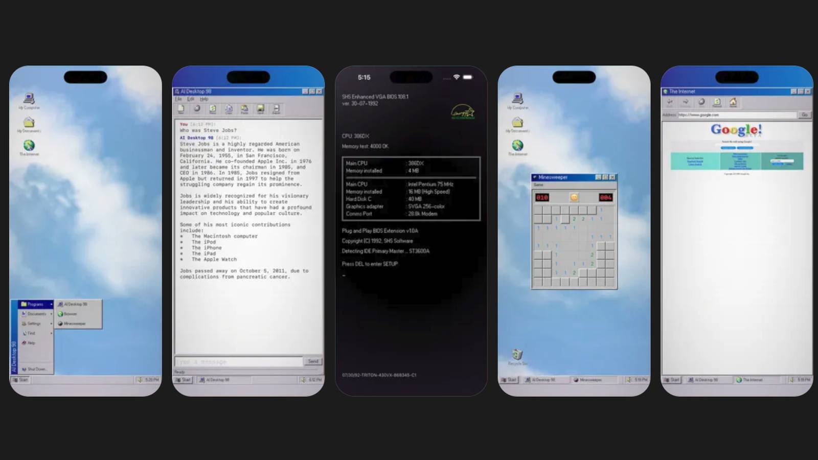 ai-desktop-98-featured.jpg AI Desktop 98 lets you chat with Claude, ChatGPT, and Gemini through a Windows 98-inspired interface