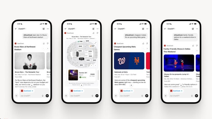 SeatGeek launches ChatGPT integration, bringing ticket listings to OpenAI’s chatbot