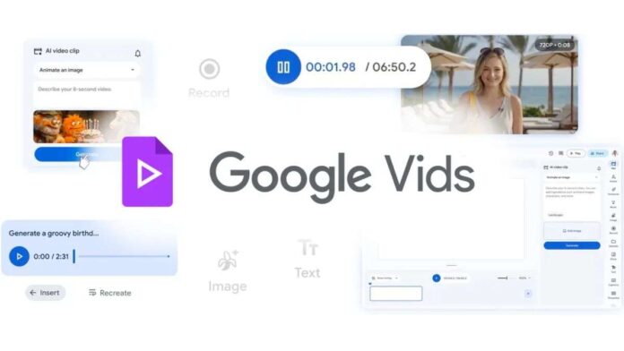 Google Vids launches free AI Video Creation tools: Create, Edit and Share videos easily