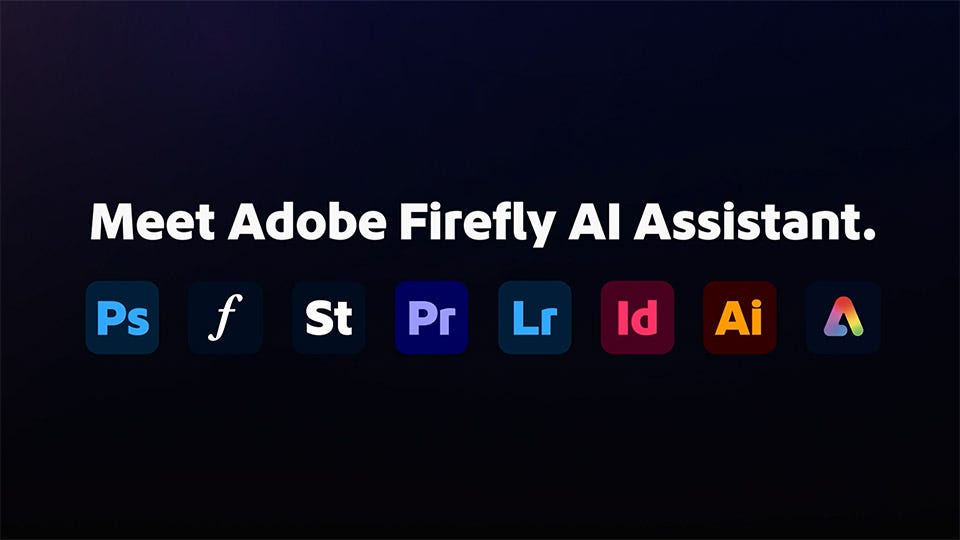 https3A2F2Fsubstack-post-media.s3.amazonaws.com2Fpublic2Fimages2F0b7da878-579f-470a-bb04-3ba11.jpeg Adobe's Firefly AI Assistant Reframes Creative Work