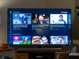 The YouTube homescreen on Roku