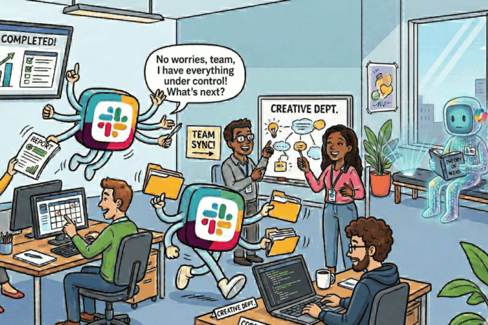 Slackbot can take over the role of Microsoft Copilot on any business PC