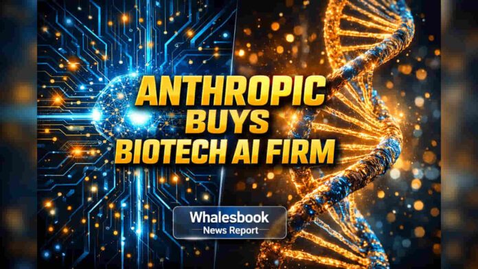 Anthropic Acquires Coefficient Bio for $400M to Bolster AI Drug Discovery