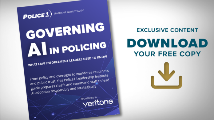 Governing AI in policing: What law enforcement leaders need to know - Police1